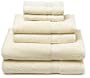 Pike Street 100-Percent Egyptian Cotton 725-Gram 6-Piece Towel Set, Cream