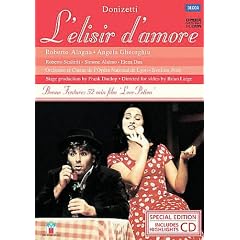 Donizett - L'Elisir d'Amore Alagna, Gheorghiu, Scaltriti, Alaimo, Pido, Lyon Opera (Special... by