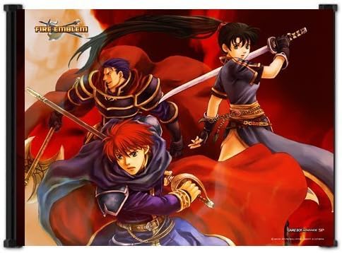 Cute Art Fire Emblem Game Fabric Wall Scroll Poster (21"x16") Inches