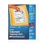 Avery White 5-1/2 x 8-1/2-Inch Ink Jet Printer Labels, 50 per Pack