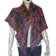 Wool Scarfs Square Winter Fashion 44 x 44 inches (sjmwr090)