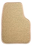 Light Tan Front Mats - 1958-1958 Buick Super / Roadmaster Sedan Berber Mats