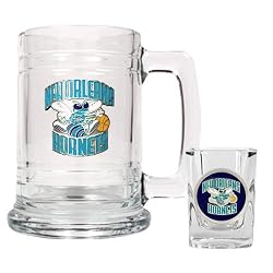New Orleans Hornets NBA Boilermaker Set - Primary Logo by Great American Products