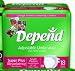 Health & Personal Care : >Depend® Adjustable Underwear,( Case of 4 Packs of 16 Each), Size Large,Hip Size 44-54", ,,, Abso