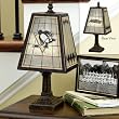 Pittsburgh Penguins Memory Company Art Glass Table Lamp NHL Hockey Fan Shop Sports Team Merchandise