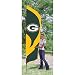 Party Animal Green Bay Packers Tall Team Flag-Size: One Size