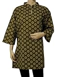 IMAGE OF Fantastic Designer Awesome Look Hand Block Print Cotton Kurta Blouse