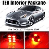 Nissan 370Z RED Interior LED Package (5 Pieces)