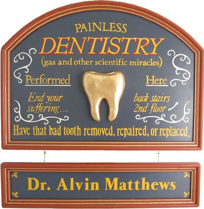 Personalized Wood Sign - DENTISTRY