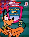 Disney's Toontown Paint With Water Book The Yokes On You Pluto