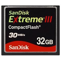 SanDisk CompactFlash (CF) Extreme III 32GB Speicherkarte (Retailverpackung)