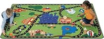 Cruisin' Around the Town - Rectangle, by Carpets for Kids