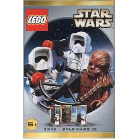 Star Wars Lego #3342 Figure Set Chewbacca & 2 Biker Scouts