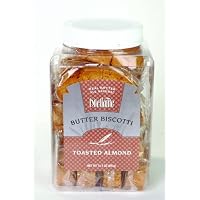 Dilettante Toasted Almond Individually Wrapped Biscotti, 18-Count Packages
