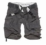 Division Shorts SURPLUS Raw Vintage, blackcamo (deutsche Größen)