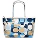 AUTHENTIC COACH SIGNATURE STRIPE SCARF TOTE 11736