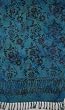 Half Sarong - Bright Blue Floral