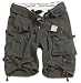 Surplus DIVISION SHORTS gewaschen, schwarz