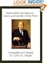 Memorable Quotations: Libra Luminaries of the Past