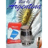 Argentina Kit Yerba Mate Herb Tea + Straw + Gourd by 