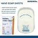 Travelon Hand Soap Toiletry Sheets, 50-Count