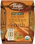 Pacific Natural Foods Organic Free Range Chicken Broth, 8-Ounce Pouches (Pack of 24)