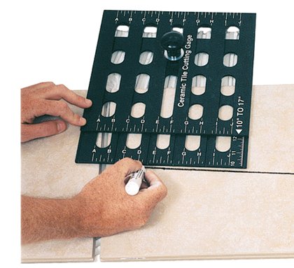 TileRight TR0002 Measure Right Pro 30-Inch Masonry Layout Gauge and Template