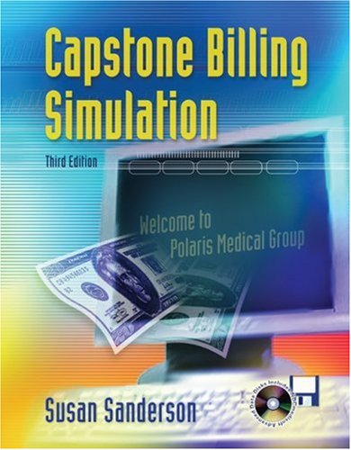 Capstone Billing Simulation With Student Data Disks