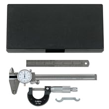 KD Tools 3753 3 Piece Caliper and Micrometer Set