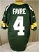 Brett Favre Autographed/Hand Signed Green Bay Packers Green Authentic Reebok Football Jersey