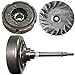 WET CLUTCH HOUSING DRUM & PRIMARY SHEAVE WET CLUTCH PAD SHOE FITS YAMAHA RHINO 660 YXR 660 2004 2005 2006 2007