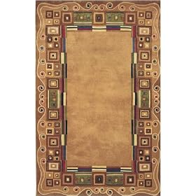 Arista Area Rug, 5-footx8-foot, GOLD by Home Decorators Collection