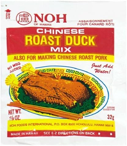NOH Chinese Roast Duck, 1.2-Ounce Packet, (Pack of 12) by NOH Foods of Hawaii