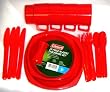 Coleman Dinnerware Set, 25 Piece Set, Plastic, Serves 4