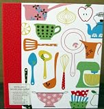 Hallmark Organizing Essentials TOG1009 Refillable Retro Recipe Organizer