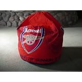 Official Arsenal Beanbag with Club Crest 100% Cotton in Red
