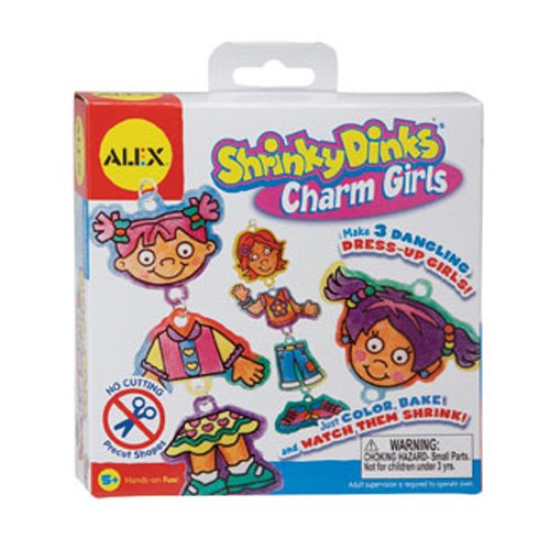 Alex Toys Shrinky Dink Kits, Charm Girls
