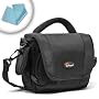 PLUSH Premium Carrying Case for Canon PowerShot SX20IS / SX120IS / G11 & Vixia HF S200 / S21 / M31 Camcorders and More! - With Padded Interior, Flexible Divider and Multiple Accessory Pockets to cradle your equipment **Includes Micro Fiber Cleaning Cloth