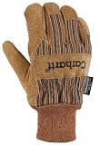 Carhartt Gloves:Suede Brown Work Glove A551BRN-Small - Multi-Color
