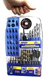 Maxtech HSS74011MX Wall Mountable Drill Accessory Set, 81-pc