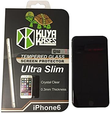 Kuya Kases iPhone 6/6S 4.7-Inch Premium Ultra Slim Crystal Clear HD Tempered Glass Screen Protector