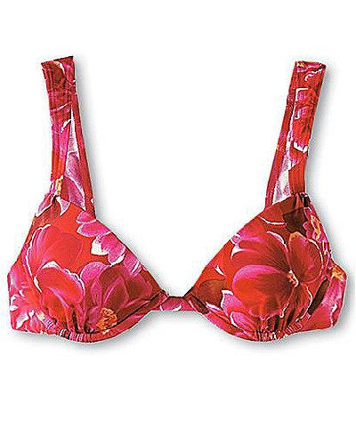 Underwire padded push-up top