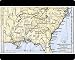Mouse Mats of Southeast Indian tribe locations in 1776 from North Wind Picture Archives