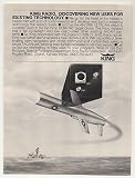 1983 King Radio Northrop BQM-74C Target Drone Print Ad