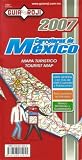 Carreteras de Mexico (Mexico Tourist Map by Guia Roji)