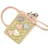 (コーチ)COACH カードケース・パスケース [コンボ ハート ランヤード IDケース] F61384 SVABT ライトカーキXマルチ 並行輸入品 コーチ パスケース