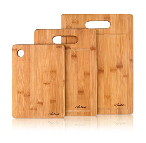 Artaste 28720 extra heavy bamboo cutting board, set of …
