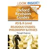 AS and A Level Religious Studies: Philosophy & Ethics Through Diagrams: Oxford Revision Guides