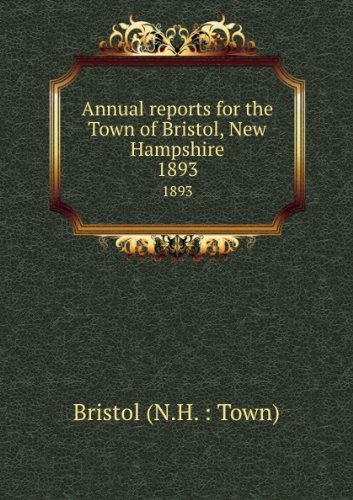 Annual reports of the Town of Dublin, New Hampshire [FACSIMILE]