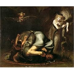 Poster 60 x 50 cm - "Scene of Witches from 'The Masque of Queens' by Benjamin Jonson" von Henry Fuseli / Bridgeman Art Library - auch in anderen Gr��en und als Leinwandbild erh�ltlich